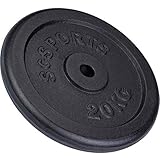 ScSPORTS® Hantelscheiben - Einzeln/Set, Ø 30/31 mm, Gusseisen, Gewichtswahl - Gewichtsscheiben,...