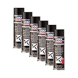 6X LIQUI Moly 6111 Unterbodenschutz Bitumen schwarz Spray Unterboden-Schutz 500m