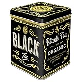 Nostalgic-Art Retro Teedose, 100 g, Black Tea – Geschenk-Idee für Tee-Liebhaber, Aufbewahrung...