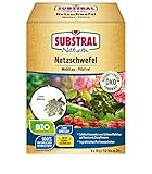 Substral Naturen Bio Netzschwefel Mehltau Pilzfrei, Biologisches Spritzpulver gegen Pilzkrankeiten...