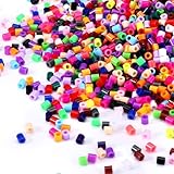 Fontien Bügelperlen Set 5mm Bügelperlen 10000 Stück Steckperlen 20 Farben Basteln Kinder Geschenk...