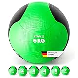 TOOLZ 6 Kg Medizinball für effektives Krafttraining - Medicine Ball für das Schnellkraft-,...
