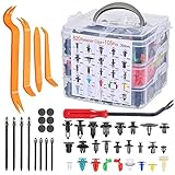 925 Stücke Auto Befestigung Clips, Juego de Clips de molduras de puertas universales y sujetadores...