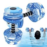 Eoixuqba 2 Pieces Aqua Fitness Hanteln - AquaHanteln Set, Hanteln Wassergymnastik, Schwimmende...