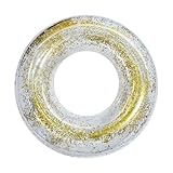 SDXCJY Schwimmring für Kinder, langlebig, aufblasbar, Pailletten, Schwimmring, Sommerpool für...