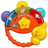 VTech Baby Musikspaß Tamburin – Elektronisches Spielzeug mit Musik und Geräuscheffekten – Für...
