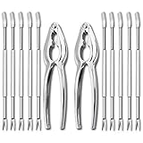 Artcome 12-teiliges Meeresfrüchte Werkzeug Set mit 2 Hummer Krabben Cracker und 10 Gabeln...