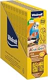 Vitakraft Kräcker, mit Ei und Grassamen, Knabberstangen für Sittiche und Exoten, in...