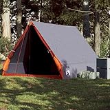 Vopese Campingzelt A-Form 2 Personen Grau Wasserdicht Campingzelt Model94757