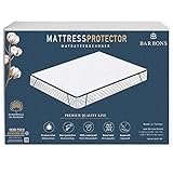 BARBONS Matratzenschoner 90 x 200 - wasserdichte Matratzenauflage Inkontinenzunterlage waschbar...