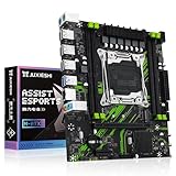 JUXIESHI X99 Motherboard LGA 2011-3 unterstützt DDR4 RAM MAX 128 GB mit SATA (NGFF)/NVME M.2 Slot,...