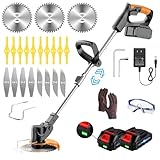 Rasenkantenschneider Akku Rasentrimmer mit Akku 24V Akku Freischneider & Akku Akku-Rasentrimmer mit...