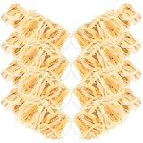 DOITOOL 8 Stück Teiliges Holzanzünder Wachs für Camping und Grillen Tragbarer Überlebens...