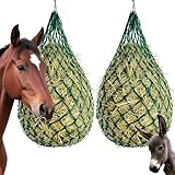 Cerkkapo Heunetz für Pferde, 2 Stück Heunetz, Heunetz für Pferde 40 in,Heunetz Engmaschig (5 cm)...