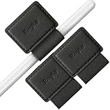 Ringke Pen Holder [3er Pack] Selbstklebend PU Leder Stiftschlaufe Designed für Apple Pencil Halter...