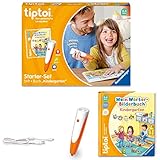 Ravensburger tiptoi Starter-Set 00113: Stift und Wörter-Bilderbuch Kindergarten - Lernspiele für...