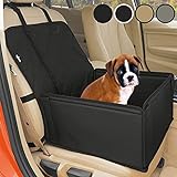 Extra Stabiler Hunde Autositz - Hochwertiger Auto Hundesitz für kleine bis mittlere Hunde -...