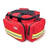 JFA Medical Erste-Hilfe-Tasche für Notfälle - Leere Trauma Notfalltasche mit Schultergurt,...