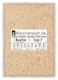 Räucherspan.de - Räucherspäne aus Buchenholz Typ 7 2kg, 0,5-1,5mm, für Räucherschnecke und...