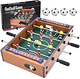 GOLDGE Mini Kickertisch Fußballtisch Kicker inkl. 4 Kickerbälle Maße 34.5 * 23cm Top Qualität...