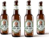 Bierflaschen Etikett personalisiert mit Foto & Text | Aufkleber-Set | ab 6 Stück | Motiv: Peter...