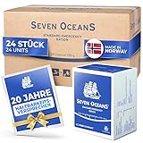 SEVEN OCEANS - DAS ORGINAL - XXL-Notfallnahrung [24x500g] inkl. extra Vitamine I Maximal Haltbare...