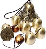 yuanxue Antikes Metall-Windspiel, chinesischer orientalischer Drache, Phönix, Fengshui, Windspiel,...
