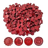 Juguta 100 Stück Siegelwachs Perlen,Wachssiegel Stempel, Siegellack Perlen, Siegelwachs Perlen Set,...