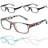 Gaoye 5 pack Lesebrillen Sehhilfe Augenoptik Brille Lesehilfe für Damen Herren von 2,00