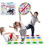 Twisting Spiel für Kinder & Erwachsene,Bodenspiel mit...