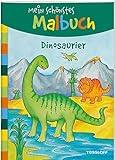 Mein schönstes Malbuch. Dinosaurier / T-Rex, Diplodocus, Stegosaurus u.v.m.zum Ausmalen / Malheft...