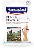 Hansaplast SOS Blasenpflaster groß (1 x 5 Stück), transparente Pflaster für sofortige Linderung...