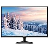 Wstirhy 19 Zoll Monitor mit HDMI VGA AV BNC USB, 1366x768 LED Bildschirm PC Monitor für Fire Stick,...