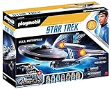 PLAYMOBIL Star Trek 70548 U.S.S. Enterprise NCC-1701, Mit AR-APP, Lichteffekten und Original-Sounds,...