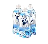 Vernel Fresh Control Cool Fresh Weichspüler (3x64 Waschladungen), Wäscheduft für 24/7...