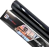 RockRose Charcoal 2PLY Premium Carbon 20% VLT Window Car Tint 50 cm X 1.5M Professional Window Tint...