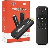 Android TV Stick 4K Mini Smart TV Box DDR4 2 GB RAM 16 GB Quad-Core 64-Bit Dual 2,4 GHz/5 GHz WLAN...