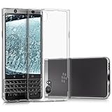 kwmobile Hülle kompatibel mit BlackBerry KEYone (Key1) - Silikon Handyhülle transparent - Handy...