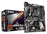 GIGABYTE A520 AORUS ELITE Motherboard - Unterstützt AMD Ryzen 5000 Serie AM4 CPUs, 5+3 Phasen Pure...