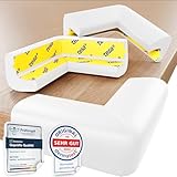 MUTKIND® 20x Eckenschutz Baby - (Mit Kleber von TESA) Kantenschutz Baby - Weich & Stoßfest | Extra...
