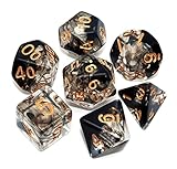 Creebuy DND-Spielwürfel-Set für Dungeon und Dragons, D&D, Rollenspiele, Pathfinder, Brettspiele,...