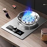 IBOWZ Gasherd,Gaskochfeld Gaskochfeld 7.0KW 9-Fach Fierce Fire Home Kitchen Einbauherd, 180 Minuten...