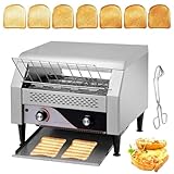 SCHYWL 2240 W Kommerzieller Toaster, Förderbandtoaster Aus Edelstahl, Professioneller Toaster, 300...