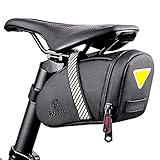 ROTTO Satteltasche Fahrrad Sattel Tasche für Mountainbike Rennrad Wasserdichter Reißverschluss