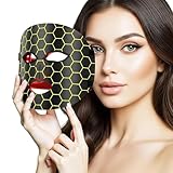 BRICH LED-Spektrummaske gesicht mit 7 Lichtfarben – Professionelle Hautpflege für strahlendes und...