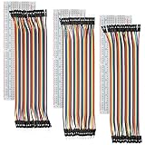 AZDelivery Breadboard Kit - 3X Jumper Wire m2m/f2m/f2f + 3er Set MB102 Breadboard kompatibel mit...