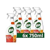 Viss Kraft + Glanz Reiniger Spray Küche Putzmittel und Fettreiniger für strahlende Sauberkeit mit...