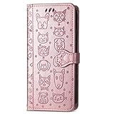 BAIDIYU Hülle für Samsung Galaxy S6 Handyhülle, Kartensteckplätze, Ständerfunktion, Luxus PU...