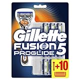 Gillette Fusion 5 ProGlide Rasierer Herren mit Trimmerklinge für Präzision und Gleitbeschichtung,...
