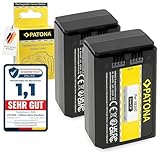 PATONA 2X Akku VB30 Kompatibel mit Godox V1 Pro, V1, V850III, V860III Rundkopf Kamerablitz | USB-C...